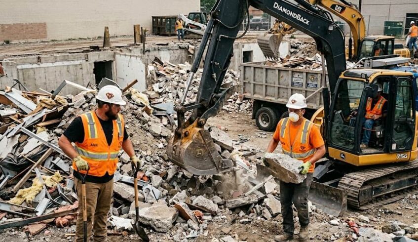 Demolition Services General Cleanup and Debris Removal